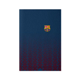 Обложка для паспорта матовая кожа с принтом FC Barca 2018 Creative uniform в Тюмени, натуральная матовая кожа | размер 19,3 х 13,7 см; прозрачные пластиковые крепления | fc | fc barcelona | fcb | барселона | спорт | спортивные | фк | футбол
