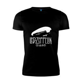 Мужская футболка премиум с принтом Led Zeppelin дирижабль в Тюмени, 92% хлопок, 8% лайкра | приталенный силуэт, круглый вырез ворота, длина до линии бедра, короткий рукав | led | led zeppelin | блюз | группа | джимми пейдж | джон генри бонэм | джон пол джонс | лед зепелен | лед зеппелин | метал | роберт плант | рок | тяжелый | фолк | хард | хардрок | хеви | хевиметал