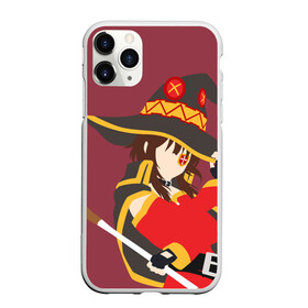 Чехол для iPhone 11 Pro матовый с принтом Megumin в Тюмени, Силикон |  | megumin | мегумин