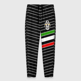 Мужские брюки 3D с принтом Juventus 2018 Италия в Тюмени, 100% полиэстер | манжеты по низу, эластичный пояс регулируется шнурком, по бокам два кармана без застежек, внутренняя часть кармана из мелкой сетки | fc | juventus | спорт | спортивные | фк | футбол | ювентус