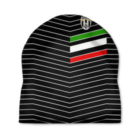 Шапка 3D с принтом Juventus 2018 Италия в Тюмени, 100% полиэстер | универсальный размер, печать по всей поверхности изделия | fc | juventus | спорт | спортивные | фк | футбол | ювентус