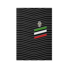 Обложка для паспорта матовая кожа с принтом Juventus 2018 Италия в Тюмени, натуральная матовая кожа | размер 19,3 х 13,7 см; прозрачные пластиковые крепления | fc | juventus | спорт | спортивные | фк | футбол | ювентус