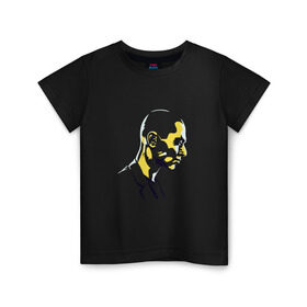 Детская футболка хлопок с принтом Oxxxymiron 1703 в Тюмени, 100% хлопок | круглый вырез горловины, полуприлегающий силуэт, длина до линии бедер | 1703 | oxxxy | oxxxymiron | мирон | окси