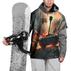 Накидка на куртку 3D с принтом Танки в Тюмени, 100% полиэстер |  | взрыв | военные действия | война | вторая мировая | огонь | поле битвы | поле брани | самолет | танки