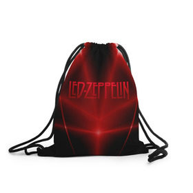 Рюкзак-мешок 3D с принтом Led Zeppelin в Тюмени, 100% полиэстер | плотность ткани — 200 г/м2, размер — 35 х 45 см; лямки — толстые шнурки, застежка на шнуровке, без карманов и подкладки | 