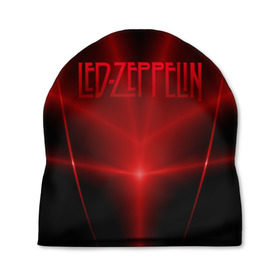 Шапка 3D с принтом Led Zeppelin в Тюмени, 100% полиэстер | универсальный размер, печать по всей поверхности изделия | 