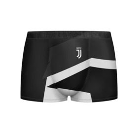 Мужские трусы 3D с принтом Juventus 2018 Geometry Sport в Тюмени, 50% хлопок, 50% полиэстер | классическая посадка, на поясе мягкая тканевая резинка | fc | juventus | спорт | спортивные | фк | футбол | футбольный клуб | ювентус