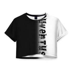 Женская футболка 3D укороченная с принтом Juventus 2018 Original в Тюмени, 100% полиэстер | круглая горловина, длина футболки до линии талии, рукава с отворотами | fc | juventus | спорт | спортивные | фк | футбол | футбольный клуб | ювентус