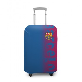 Чехол для чемодана 3D с принтом FC Barca 2018 Original в Тюмени, 86% полиэфир, 14% спандекс | двустороннее нанесение принта, прорези для ручек и колес | fc | fc barcelona | fcb | барселона | спорт | спортивные | фк | футбол | футбольный клуб