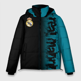 Мужская зимняя куртка 3D с принтом REAL MADRID в Тюмени, верх — 100% полиэстер; подкладка — 100% полиэстер; утеплитель — 100% полиэстер | длина ниже бедра, свободный силуэт Оверсайз. Есть воротник-стойка, отстегивающийся капюшон и ветрозащитная планка. 

Боковые карманы с листочкой на кнопках и внутренний карман на молнии. | fc | football | football club | real madrid | sport | реал мадрид | спорт | спортивные | униформа | фирменные цвета | фк | футбол | футбольный клуб