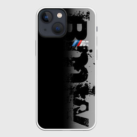 Чехол для iPhone 13 mini с принтом BMW M BLACK GREY | БМВ в Тюмени,  |  | bmw | bmw motorsport | bmw performance | carbon | m | motorsport | performance | sport | бмв | карбон | моторспорт | спорт