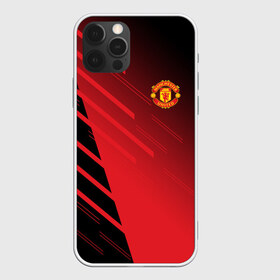 Чехол для iPhone 12 Pro Max с принтом F C M U 2018 Geometry Sport в Тюмени, Силикон |  | fc | manchester united | манчестер юнайтед | спорт | спортивные | фк | футбол | футбольный клуб