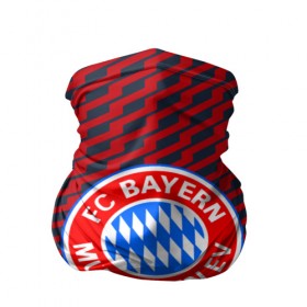 Бандана-труба 3D с принтом FC Bayern 2018 Creative в Тюмени, 100% полиэстер, ткань с особыми свойствами — Activecool | плотность 150‒180 г/м2; хорошо тянется, но сохраняет форму | Тематика изображения на принте: bayern | fc | бавария | спорт | спортивные | фк | футбол | футбольный клуб