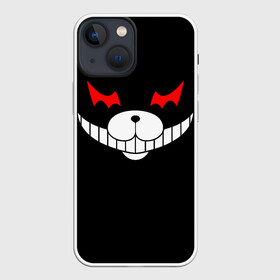 Чехол для iPhone 13 mini с принтом Monokuma Black в Тюмени,  |  | danganronpa | monokuma | данганронпа | монокума