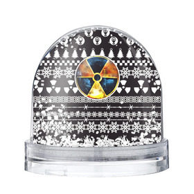 Снежный шар с принтом S.T.A.L.K.E.R Ядерная Зима в Тюмени, Пластик | Изображение внутри шара печатается на глянцевой фотобумаге с двух сторон | stalker | зима | новогодние | новый год | радиация | сталкер | чернобыль