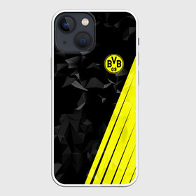 Чехол для iPhone 13 mini с принтом FC Borussia 2018 Abstract в Тюмени,  |  | borussia | fc | football | football club | sport | боруссия | спорт | спортивные | униформа | фк | футбол | футбольный клуб