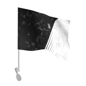 Флаг для автомобиля с принтом Juventus 2018 Abstract в Тюмени, 100% полиэстер | Размер: 30*21 см | fly emirates | juventus | ronaldo | клуб | линии | мода | модные | мяч | реал мадрид | спорт | спортивные | стиль | футбол | футбольный клуб | экстрим | эмблема | ювентус