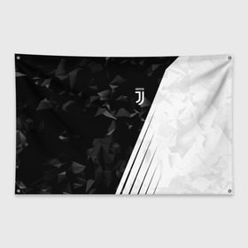 Флаг-баннер с принтом Juventus 2018 Abstract в Тюмени, 100% полиэстер | размер 67 х 109 см, плотность ткани — 95 г/м2; по краям флага есть четыре люверса для крепления | fly emirates | juventus | ronaldo | клуб | линии | мода | модные | мяч | реал мадрид | спорт | спортивные | стиль | футбол | футбольный клуб | экстрим | эмблема | ювентус