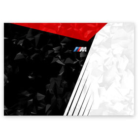 Поздравительная открытка с принтом BMW 2018 M Sport в Тюмени, 100% бумага | плотность бумаги 280 г/м2, матовая, на обратной стороне линовка и место для марки
 | bmw | автомобильные | бмв | машины