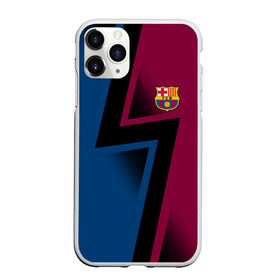 Чехол для iPhone 11 Pro Max матовый с принтом FC Barca 2018 Creative uniform в Тюмени, Силикон |  | fc | fc barcelona | fcb | барселона | спорт | спортивные | фк | футбол | футбольный клуб