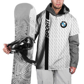 Накидка на куртку 3D с принтом BMW 2018 White Sport в Тюмени, 100% полиэстер |  | Тематика изображения на принте: bmw | автомобильные | бмв | машины