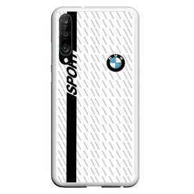 Чехол для Honor P30 с принтом BMW 2018 White Sport в Тюмени, Силикон | Область печати: задняя сторона чехла, без боковых панелей | bmw | автомобильные | бмв | машины
