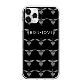 Чехол для iPhone 11 Pro матовый с принтом Bon Jovi в Тюмени, Силикон |  | bon | jovi | бон | джови