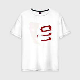 Женская футболка хлопок Oversize с принтом 011 в Тюмени, 100% хлопок | свободный крой, круглый ворот, спущенный рукав, длина до линии бедер
 | stranger things | очень странные дела