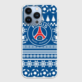 Чехол для iPhone 13 Pro с принтом PSG Новогодний в Тюмени,  |  | fc | fly emirates | paris | psg | лого | париж | псж | спорт | спортивные | фк | футбольный клуб