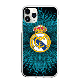 Чехол для iPhone 11 Pro Max матовый с принтом Real Madrid 2018 Abstract в Тюмени, Силикон |  | fc | real madrid | реал мадрид | спорт | спортивные | фк | футбол | футбольный клуб