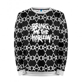 Мужской свитшот 3D с принтом Bring Me the Horizon в Тюмени, 100% полиэстер с мягким внутренним слоем | круглый вырез горловины, мягкая резинка на манжетах и поясе, свободная посадка по фигуре | bmth | bring me the horizon | альтернативный метал | альтернативный рок | бмтх | бмтш | группа | достань для меня горизонт | дэткор | метал | рок | электроник рок