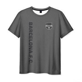 Мужская футболка 3D с принтом FC Barca 2018 Vintage в Тюмени, 100% полиэфир | прямой крой, круглый вырез горловины, длина до линии бедер | fc | fc barcelona | fcb | барселона | спорт | спортивные | фк | футбол | футбольный клуб