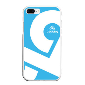 Чехол для iPhone 7Plus/8 Plus матовый с принтом csgo - Cloud 9 (2018 Style) в Тюмени, Силикон | Область печати: задняя сторона чехла, без боковых панелей | 0x000000123 | 9 | cloud9 | csgo | клауд | кс го