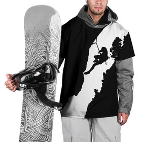 Накидка на куртку 3D с принтом Climbing в Тюмени, 100% полиэстер |  | Тематика изображения на принте: climbing | климбинг | отвес | скала | скалодром | скалолаз | скалолазание | сколы | ущелье