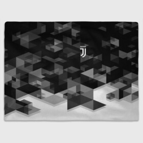 Плед 3D с принтом JUVENTUS GEOMETRY SPORT в Тюмени, 100% полиэстер | закругленные углы, все края обработаны. Ткань не мнется и не растягивается | fc | juventus | спорт | спортивные | фк | футбол | футбольный клуб | ювентус