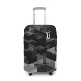 Чехол для чемодана 3D с принтом Juventus 2018 Geometry Sport в Тюмени, 86% полиэфир, 14% спандекс | двустороннее нанесение принта, прорези для ручек и колес | fc | juventus | спорт | спортивные | фк | футбол | футбольный клуб | ювентус