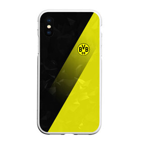 Чехол для iPhone XS Max матовый с принтом FC Borussia 2018 Элита в Тюмени, Силикон | Область печати: задняя сторона чехла, без боковых панелей | Тематика изображения на принте: боруссия | дортмунд