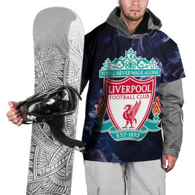 Накидка на куртку 3D с принтом Ливерпуль дым в Тюмени, 100% полиэстер |  | Тематика изображения на принте: liverpool | дым | ливерпуль | футбол