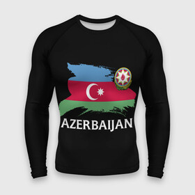 Мужской рашгард 3D с принтом Азербайджан в Тюмени,  |  | azerbaijan | azerbaycan | baku | sssr | азербайджан | азербайджанская | азия | айзербайджан | баку | карта | мусульмане | народ | республика | советский союз | ссср | страна | флаг