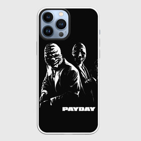 Чехол для iPhone 13 Pro Max с принтом Payday в Тюмени,  |  | chains | dallas | heist | hoxton | payday | the heist | wolf | банк | грабители | мафиози | мафия | наемники | ограбление