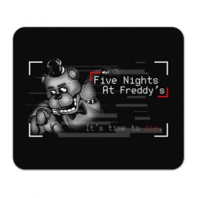 Коврик прямоугольный с принтом Five nights at freddy`s в Тюмени, натуральный каучук | размер 230 х 185 мм; запечатка лицевой стороны | 