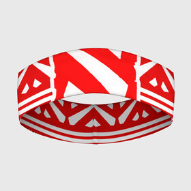 Повязка на голову 3D с принтом СВИТЕР DOTA 2 НОВОГОДНИЙ в Тюмени,  |  | dota | dota 2 | logo | rpg | дота | игры | лого | логотип | новый год