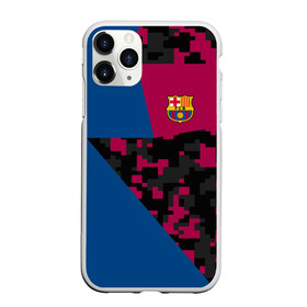 Чехол для iPhone 11 Pro Max матовый с принтом FC Barca 2018 Creative uniform в Тюмени, Силикон |  | fc | fc barcelona | fcb | барселона | спорт | спортивные | фк | футбол | футбольный клуб