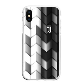 Чехол для iPhone XS Max матовый с принтом Juventus 2018 Geometry Sport в Тюмени, Силикон | Область печати: задняя сторона чехла, без боковых панелей | fc | juventus | спорт | спортивные | фк | футбол | футбольный клуб | ювентус