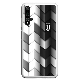 Чехол для Honor 20 с принтом Juventus 2018 Geometry Sport в Тюмени, Силикон | Область печати: задняя сторона чехла, без боковых панелей | Тематика изображения на принте: fc | juventus | спорт | спортивные | фк | футбол | футбольный клуб | ювентус