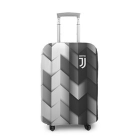 Чехол для чемодана 3D с принтом Juventus 2018 Geometry Sport в Тюмени, 86% полиэфир, 14% спандекс | двустороннее нанесение принта, прорези для ручек и колес | fc | juventus | спорт | спортивные | фк | футбол | футбольный клуб | ювентус
