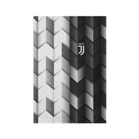 Обложка для паспорта матовая кожа с принтом Juventus 2018 Geometry Sport в Тюмени, натуральная матовая кожа | размер 19,3 х 13,7 см; прозрачные пластиковые крепления | fc | juventus | спорт | спортивные | фк | футбол | футбольный клуб | ювентус