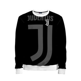 Детский свитшот 3D с принтом Juventus 2018 Original в Тюмени, 100% полиэстер | свободная посадка, прямой крой, мягкая тканевая резинка на рукавах и понизу свитшота | Тематика изображения на принте: fc | juventus | спорт | спортивные | фк | футбол | футбольный клуб | ювентус