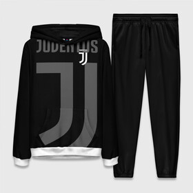 Женский костюм 3D (с толстовкой) с принтом Juventus 2018 Original в Тюмени,  |  | fc | juventus | спорт | спортивные | фк | футбол | футбольный клуб | ювентус