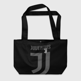 Пляжная сумка 3D с принтом Juventus 2018 Original в Тюмени, 100% полиэстер | застегивается на металлическую кнопку; внутренний карман застегивается на молнию. Стенки укреплены специальным мягким материалом, чтобы защитить содержимое от несильных ударов
 | fc | juventus | спорт | спортивные | фк | футбол | футбольный клуб | ювентус